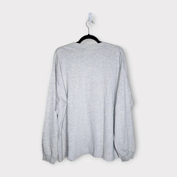 Vintage 1995 Warner Bros Looney Tunes Embroidered Henley Shirt Men’s Large - Picture 7 of 7